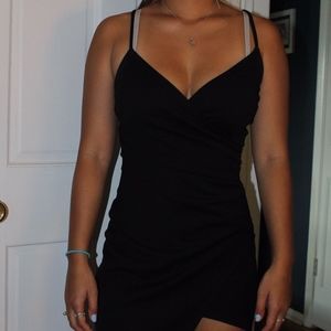 Black formal dress